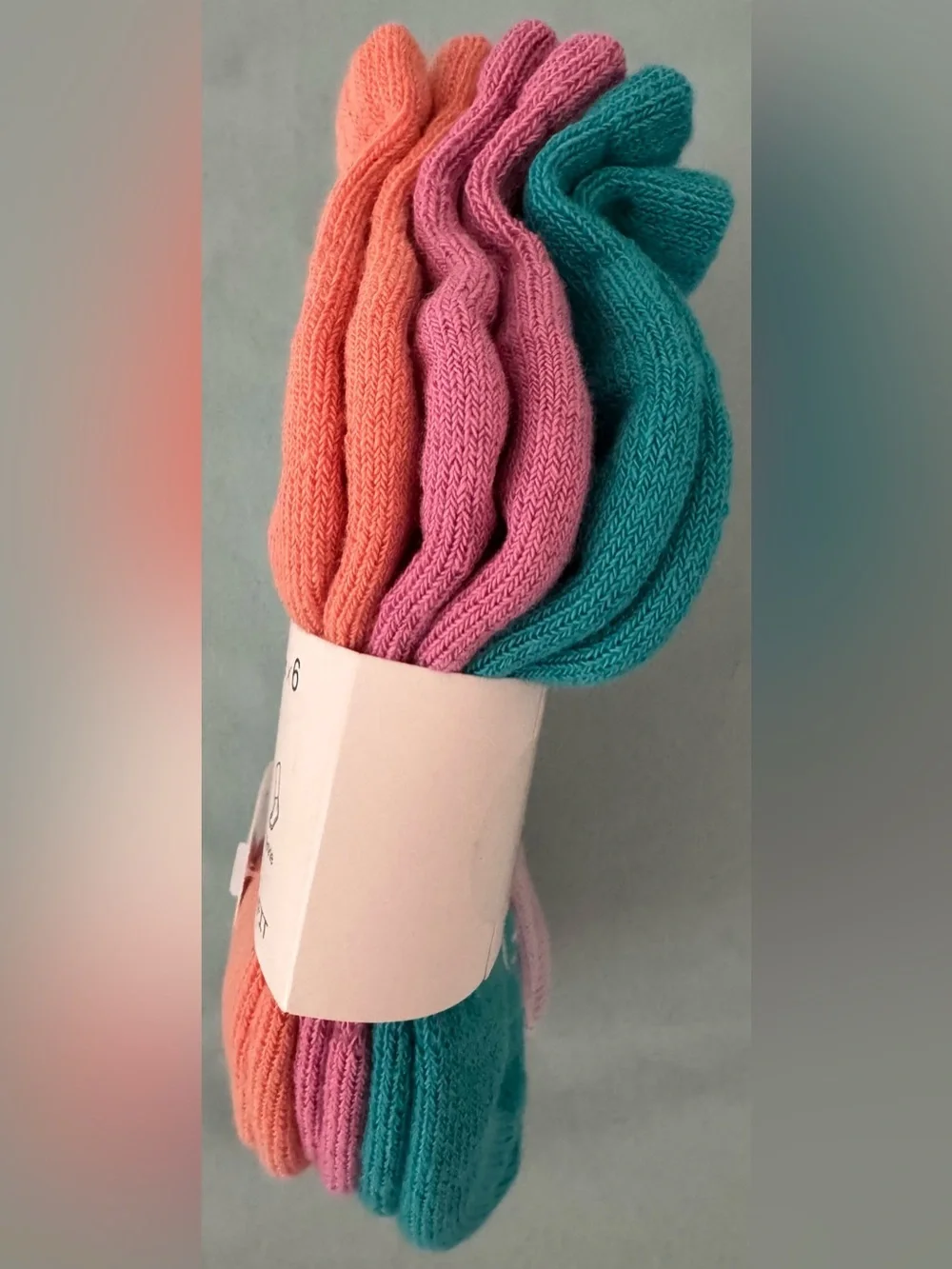 Girls Nike 6-Pack Cushioned Ankle Socks - Teal & Lilac